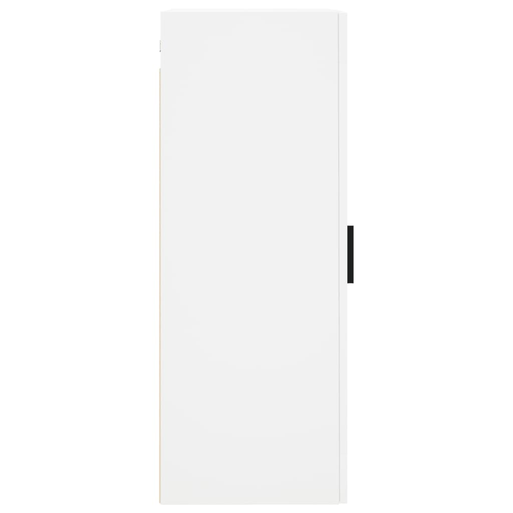 vidaXL Ντουλάπι Τοίχου Λευκό 34,5 x 34 x 90 εκ.