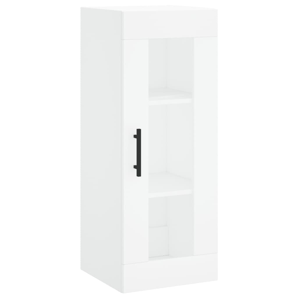 vidaXL Ντουλάπι Τοίχου Λευκό 34,5 x 34 x 90 εκ.