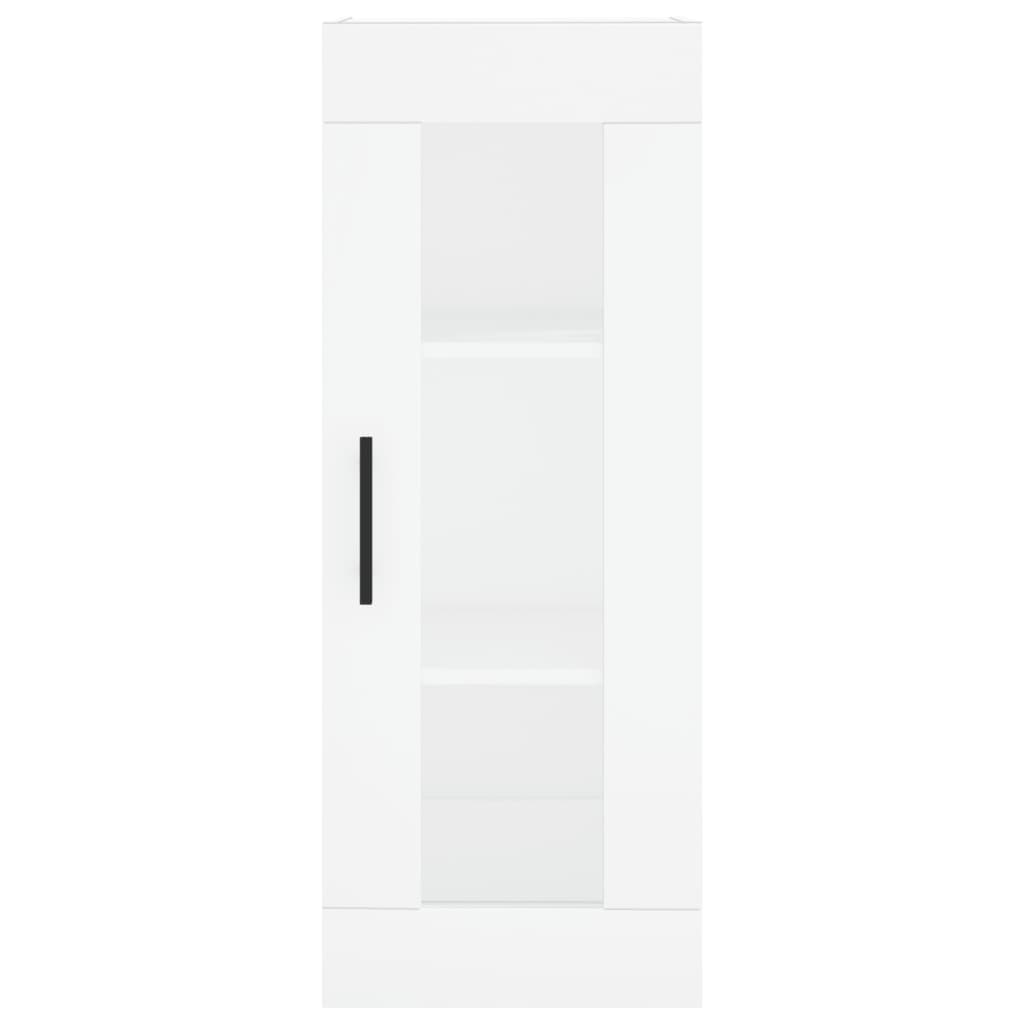 vidaXL Ντουλάπι Τοίχου Λευκό 34,5 x 34 x 90 εκ.