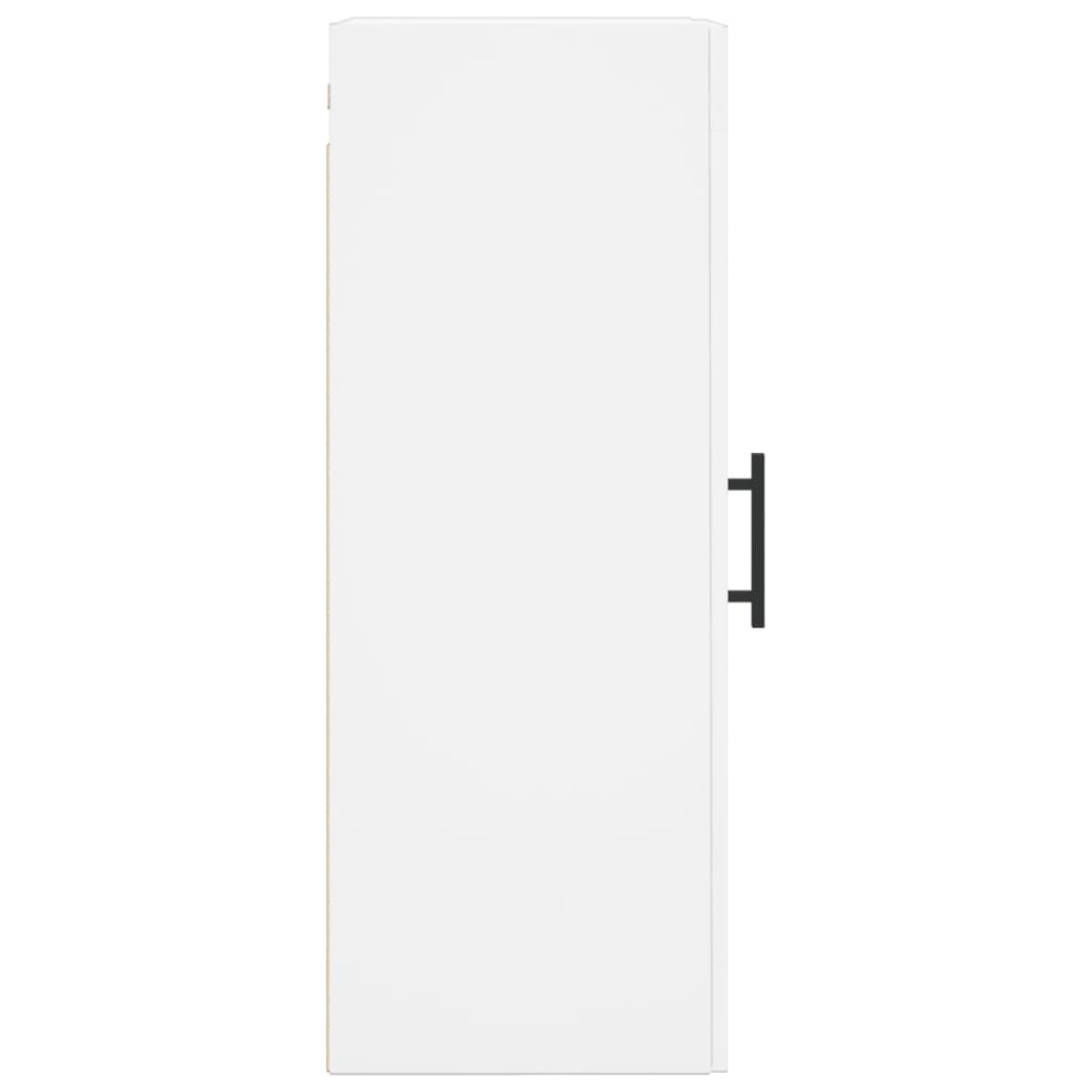 vidaXL Ντουλάπι Τοίχου Λευκό 34,5 x 34 x 90 εκ.