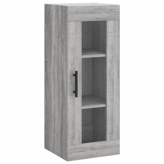 vidaXL Ντουλάπι Τοίχου Γκρι Sonoma 34,5 x 34 x 90 εκ.