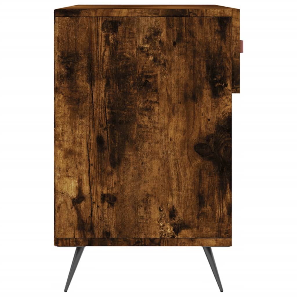 vidaXL Παπουτσοθήκη Καπνιστή Δρυς 102x35x55 εκ. από Επεξεργασμένο Ξύλο