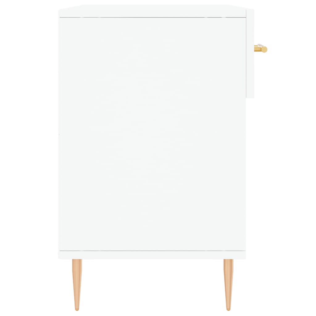 vidaXL Παπουτσοθήκη Λευκή 102 x 35 x 55 εκ. από Επεξεργασμένο Ξύλο