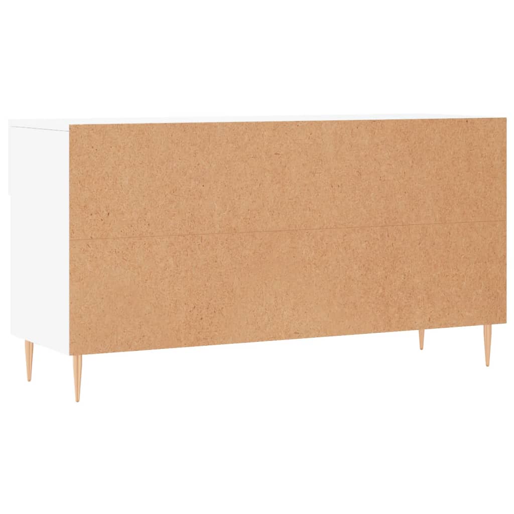 vidaXL Παπουτσοθήκη Λευκή 102 x 35 x 55 εκ. από Επεξεργασμένο Ξύλο