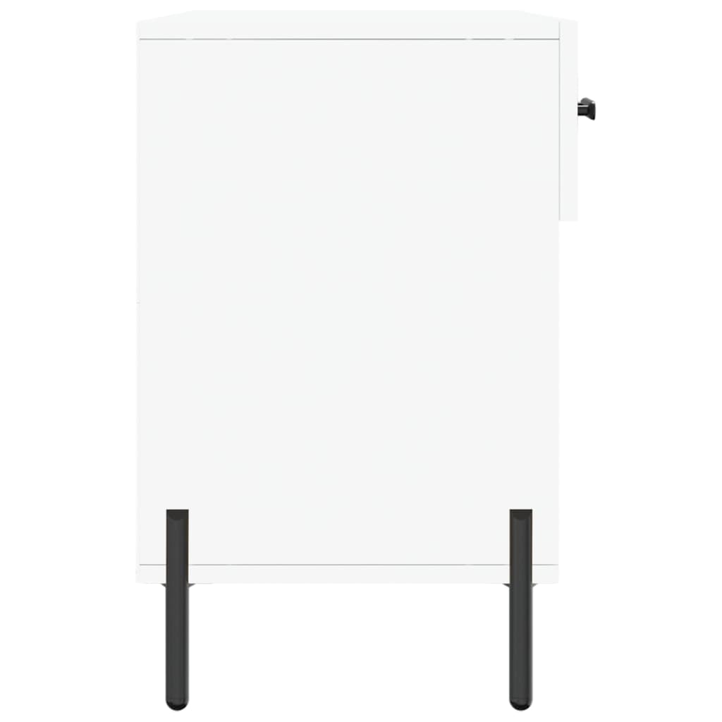 vidaXL Παπουτσοθήκη Λευκή 102 x 35 x 55 εκ. από Επεξεργασμένο Ξύλο