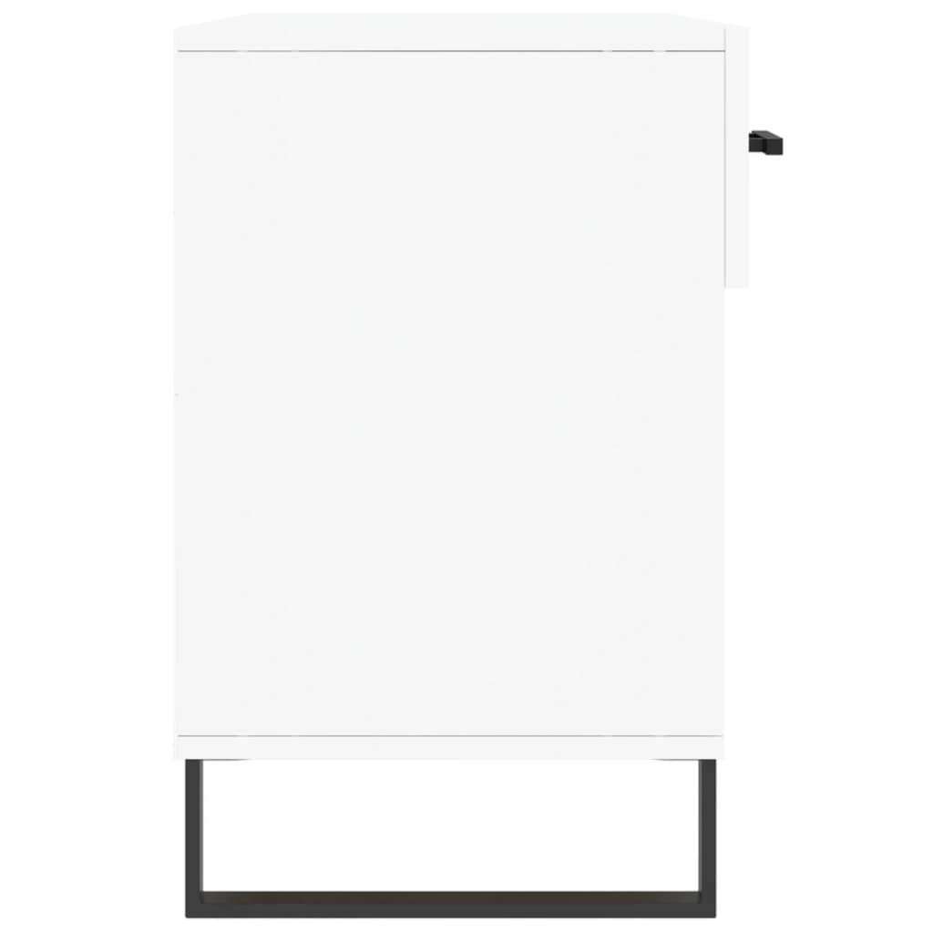 vidaXL Παπουτσοθήκη Λευκή 102 x 35 x 55 εκ. από Επεξεργασμένο Ξύλο