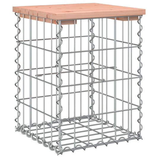 vidaXL Πάγκος Κήπου Συρματοκιβώτιο 33 x 31 x 42 εκ. Μασίφ Ψευδοτσούγκα