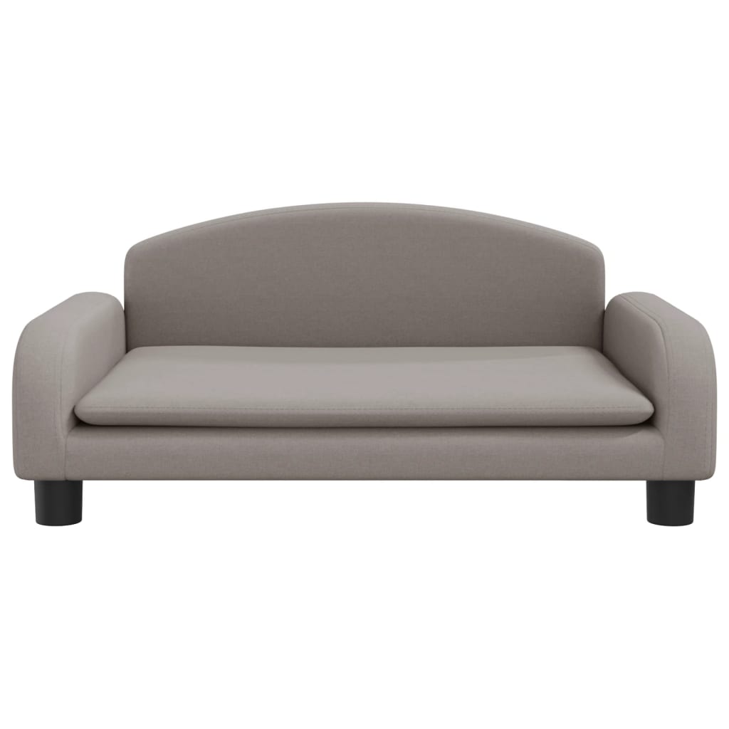 vidaXL Καναπές Παιδικός Taupe 70 x 45 x 30 εκ. από Ύφασμα
