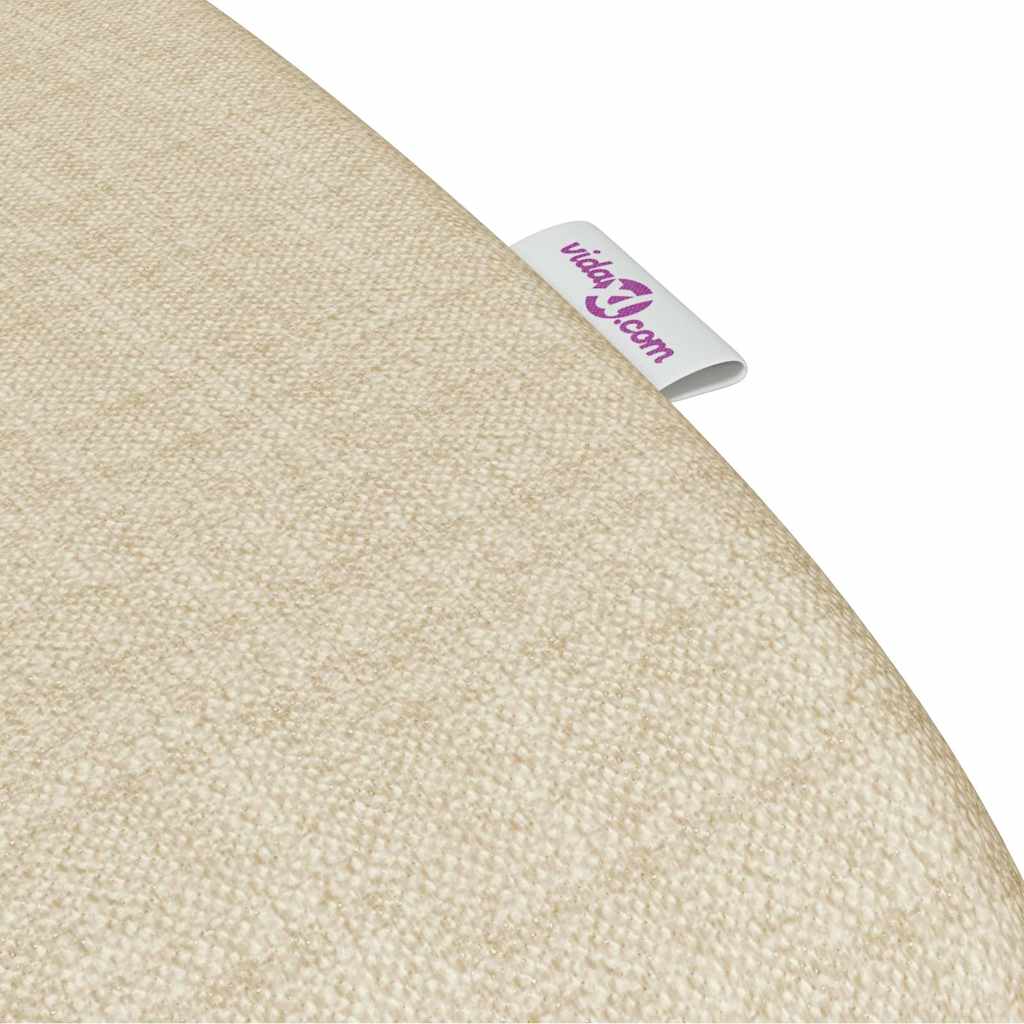 vidaXL Καρέκλα Γονάτων Κρεμ 55 x 84 x 55 εκ. από Κόντρα Πλακέ Σημύδας