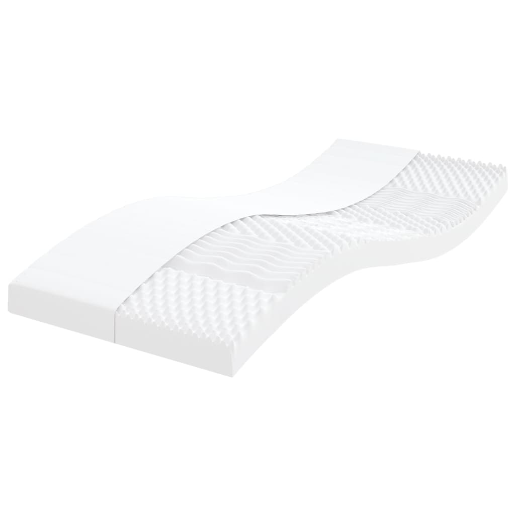 vidaXL Καναπές Κρεβάτι Συρόμενος Ροζ 90x200 εκ. Βελούδινος Στρώματα