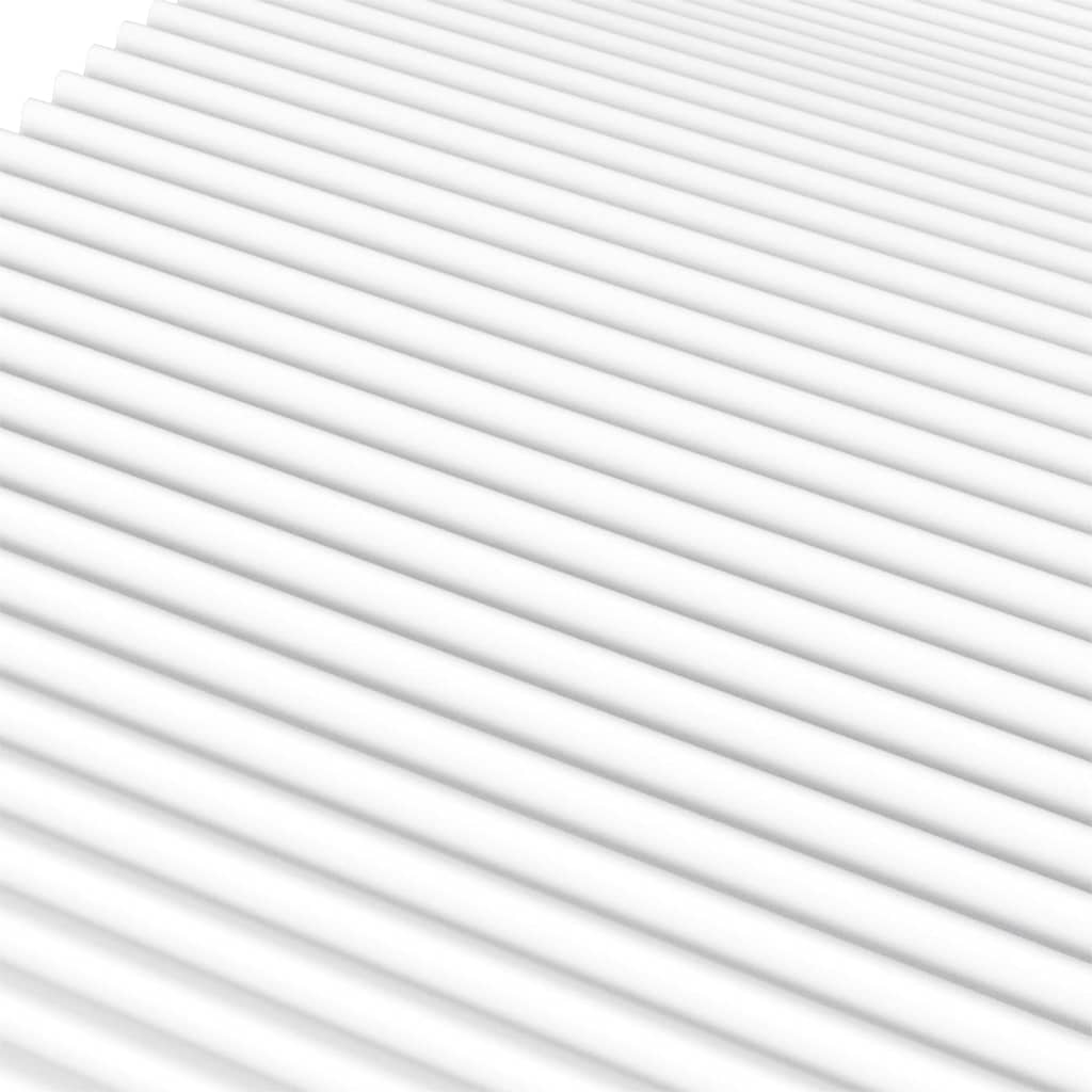 vidaXL Καναπές Κρεβάτι με Στρώμα Κρεμ 90 x 200 εκ. Υφασμάτινο