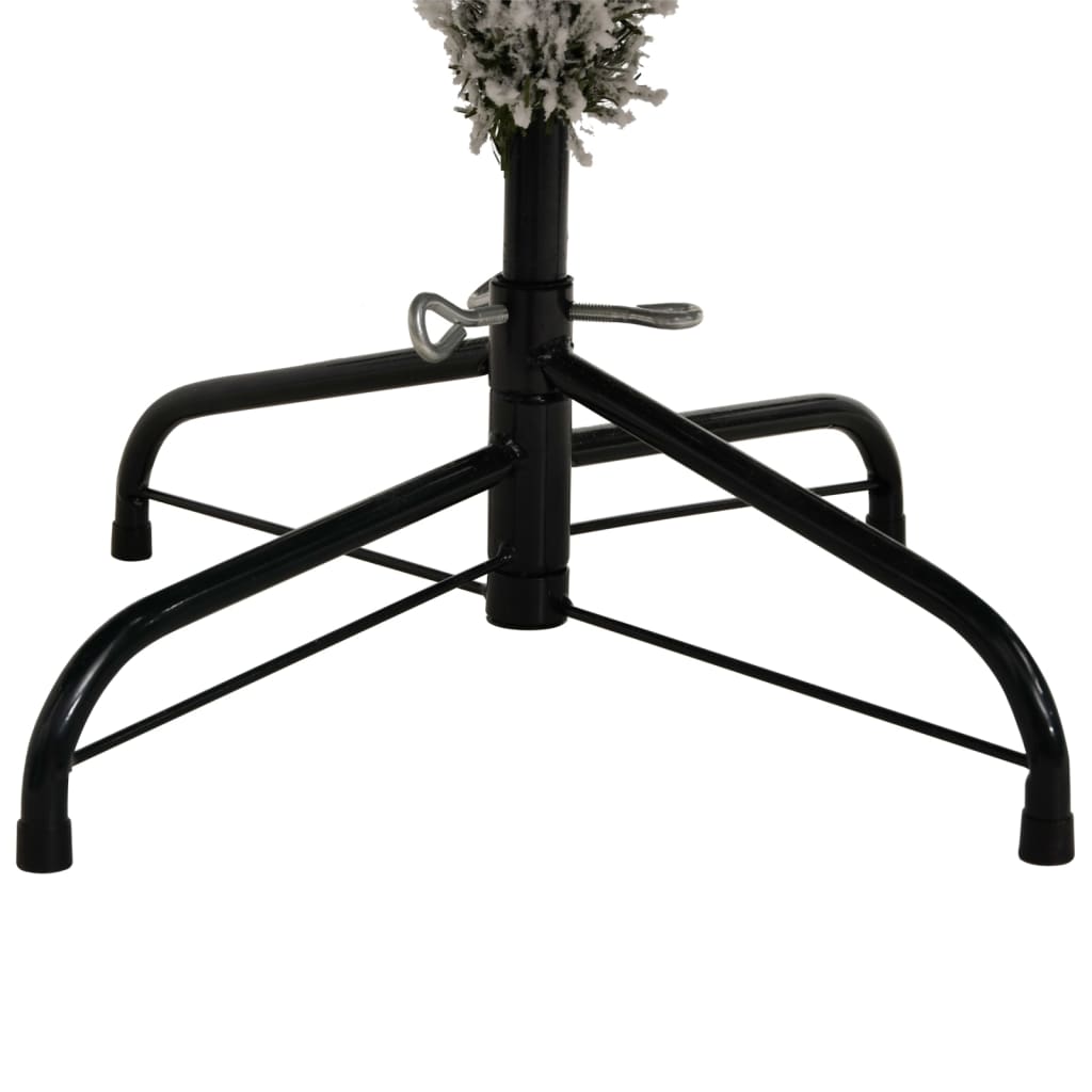 vidaXL Χριστουγεννιάτικο Δέντρο Τεχνητό Αρθρωτό με Χιόνι 180 εκ.