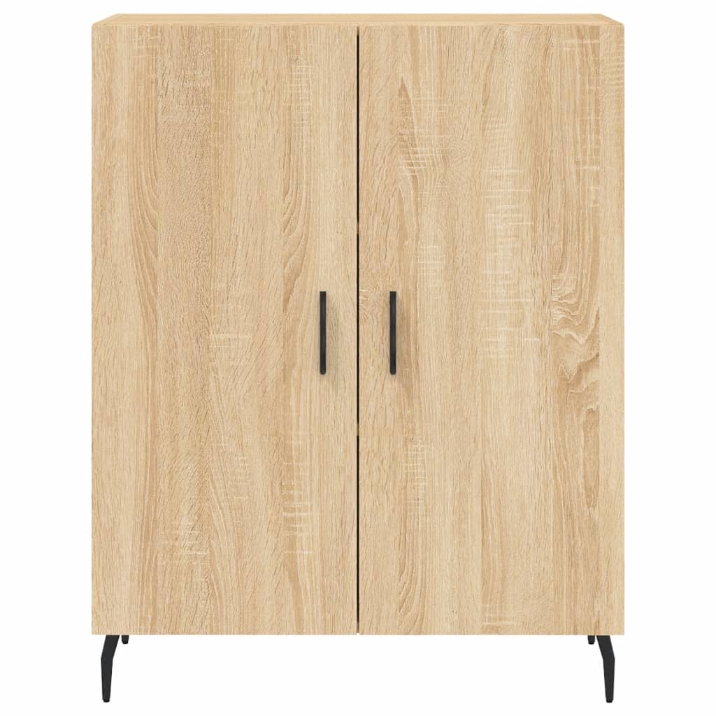 vidaXL Ντουλάπι Sonoma δρυς 69,5 x 34 x 180 εκ. από Επεξεργασμένο Ξύλο