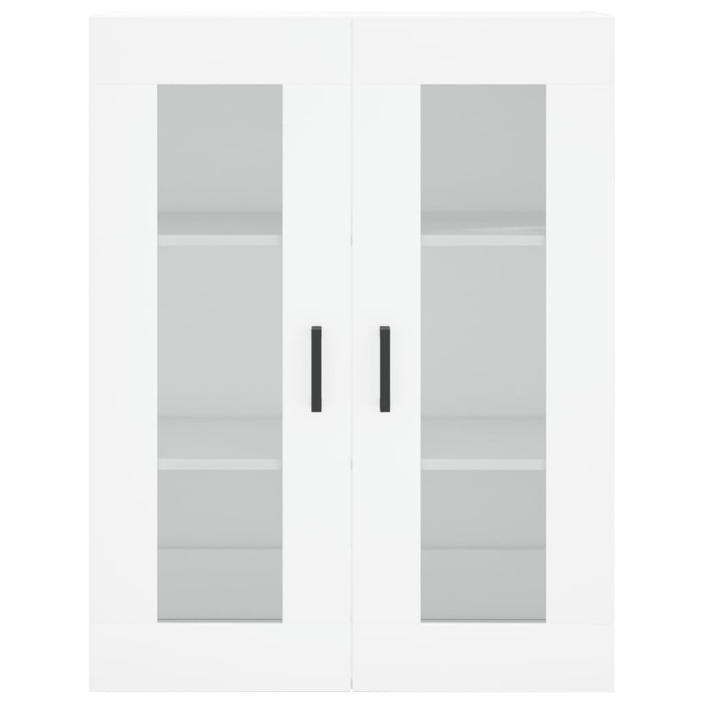 vidaXL Ντουλάπι Λευκό 69,5x34x180 εκ. από Επεξεργασμένο Ξύλο