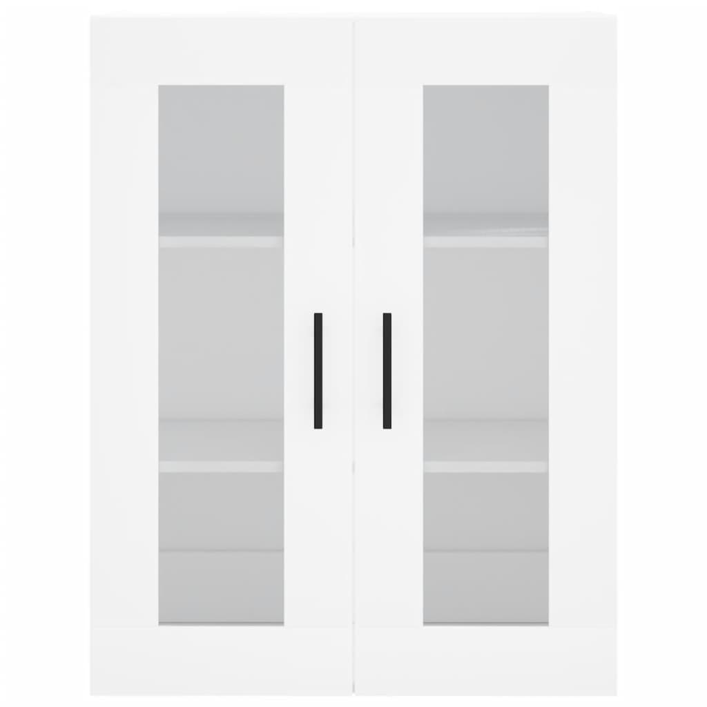 vidaXL Ντουλάπι Λευκό 69,5x34x180 εκ. από Επεξεργασμένο Ξύλο