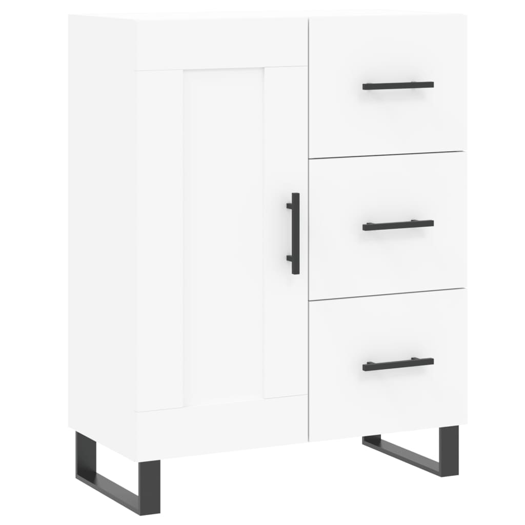 vidaXL Ντουλάπι Λευκό 69,5x34x180 εκ. από Επεξεργασμένο Ξύλο