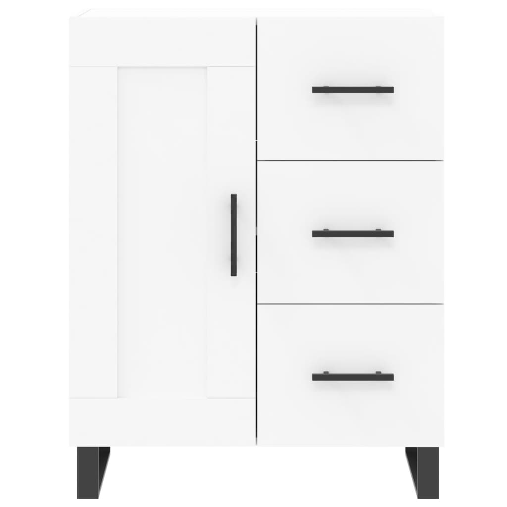 vidaXL Ντουλάπι Λευκό 69,5x34x180 εκ. από Επεξεργασμένο Ξύλο