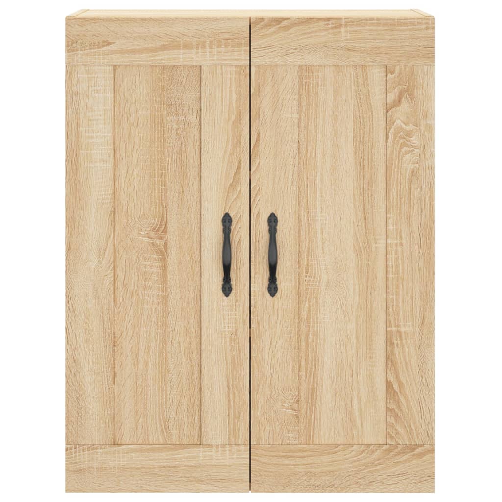 vidaXL Ντουλάπι Sonoma δρυς 69,5 x 34 x 180 εκ. από Επεξεργασμένο Ξύλο