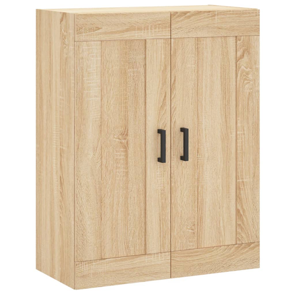 vidaXL Ντουλάπι Sonoma δρυς 69,5 x 34 x 180 εκ. από Επεξεργασμένο Ξύλο