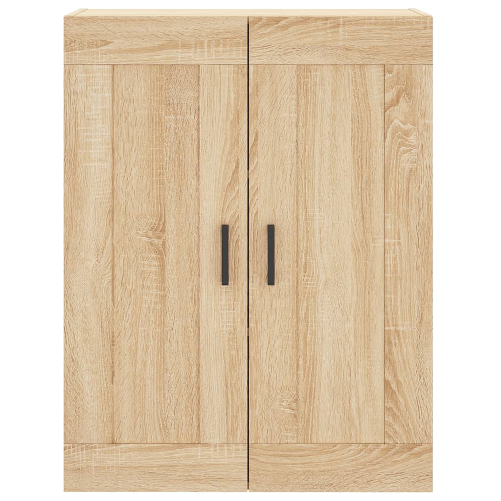 vidaXL Ντουλάπι Sonoma δρυς 69,5 x 34 x 180 εκ. από Επεξεργασμένο Ξύλο