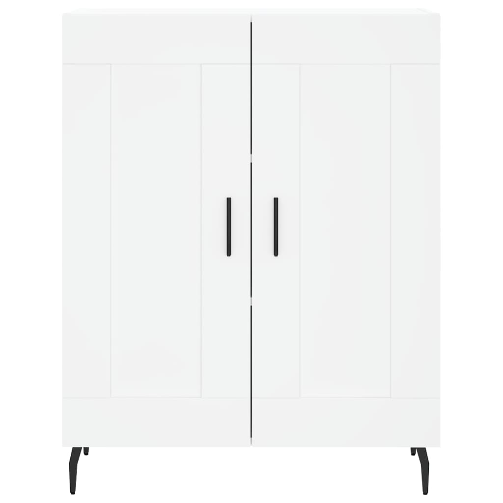 vidaXL Ντουλάπι Λευκό 69,5x34x180 εκ. από Επεξεργασμένο Ξύλο