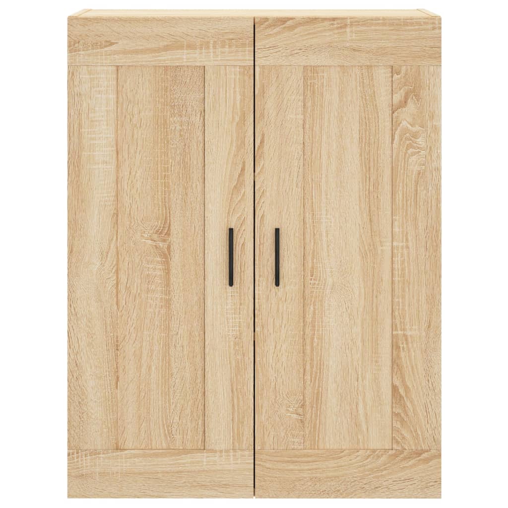 vidaXL Ντουλάπι Sonoma δρυς 69,5 x 34 x 180 εκ. από Επεξεργασμένο Ξύλο