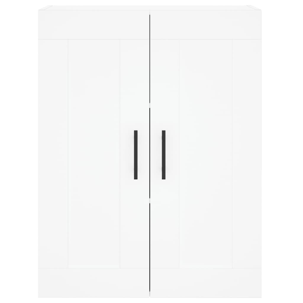 vidaXL Ντουλάπι Λευκό 69,5x34x180 εκ. από Επεξεργασμένο Ξύλο