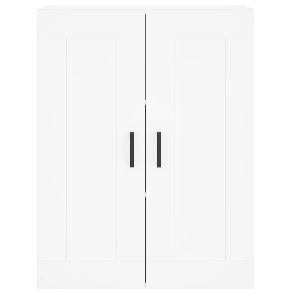 vidaXL Ντουλάπι Λευκό 69,5x34x180 εκ. από Επεξεργασμένο Ξύλο