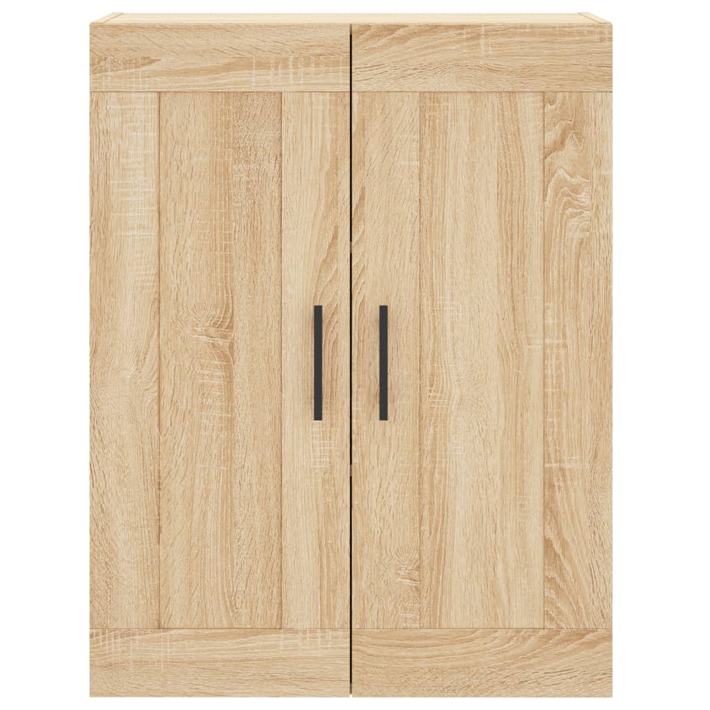 vidaXL Ντουλάπι Sonoma δρυς 69,5 x 34 x 180 εκ. από Επεξεργασμένο Ξύλο