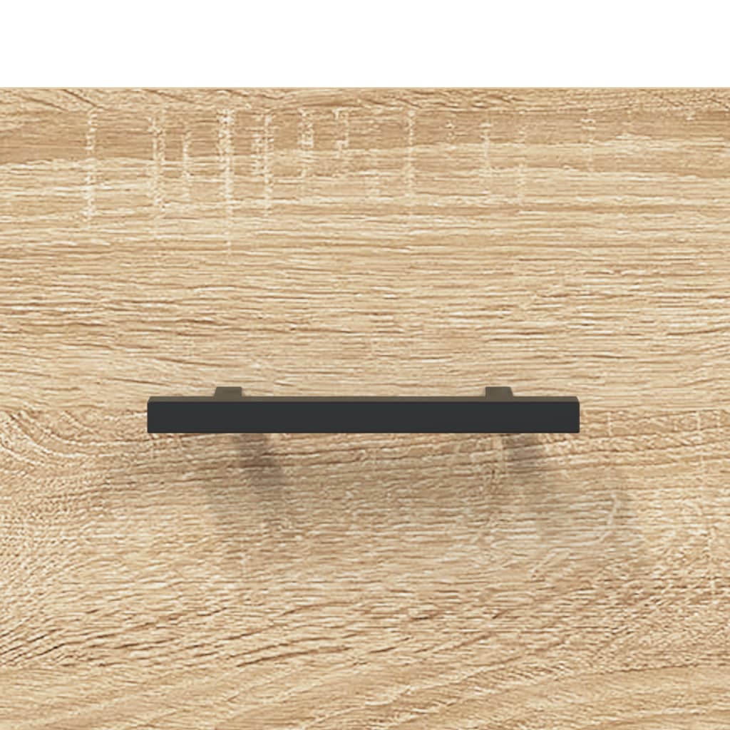 vidaXL Ντουλάπι Sonoma δρυς 69,5 x 34 x 180 εκ. από Επεξεργασμένο Ξύλο