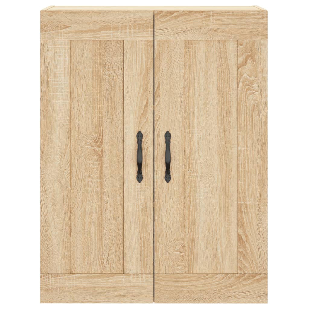 vidaXL Ντουλάπι Sonoma δρυς 69,5 x 34 x 180 εκ. από Επεξεργασμένο Ξύλο
