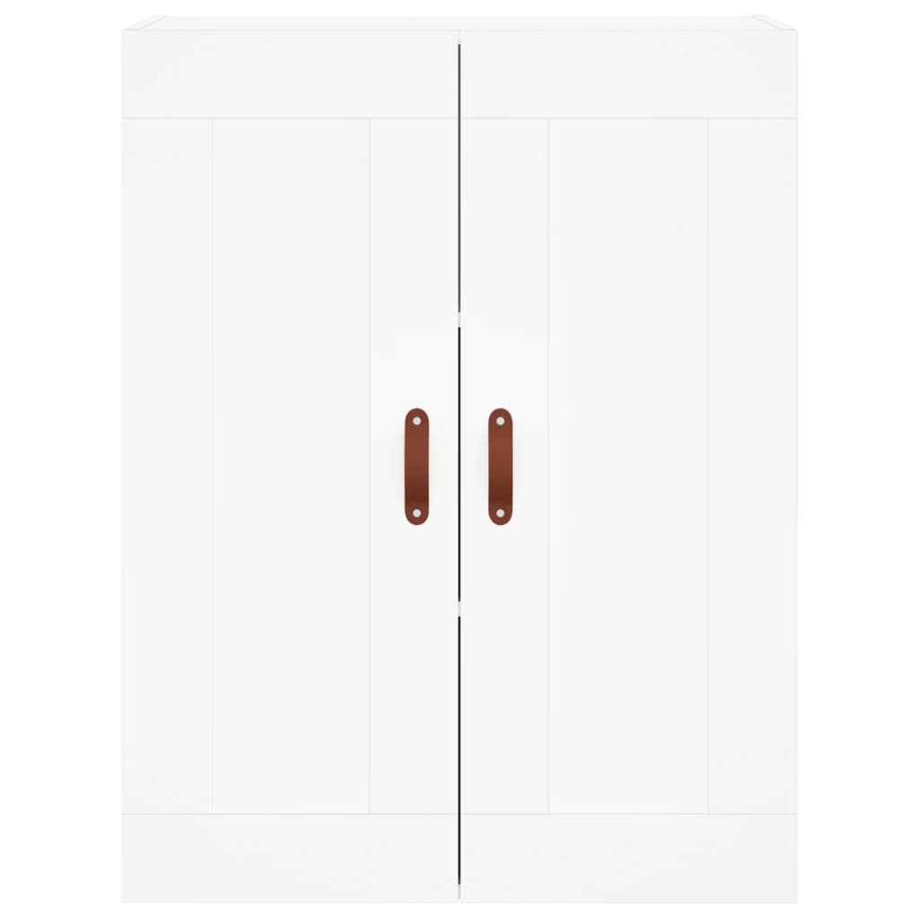 vidaXL Ντουλάπι Λευκό 69,5x34x180 εκ. από Επεξεργασμένο Ξύλο