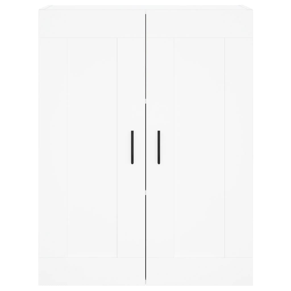 vidaXL Ντουλάπι Λευκό 69,5x34x180 εκ. από Επεξεργασμένο Ξύλο