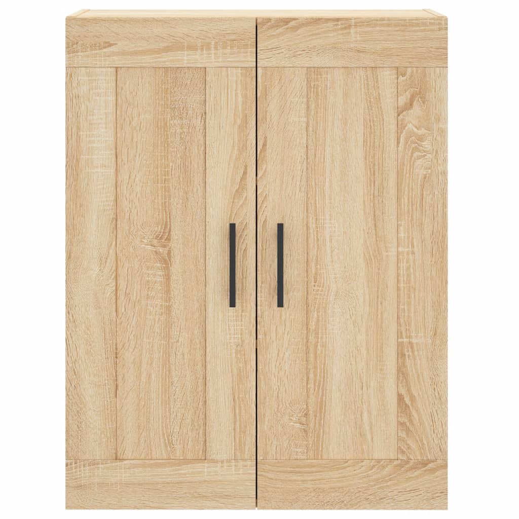 vidaXL Ντουλάπι Sonoma δρυς 69,5 x 34 x 180 εκ. από Επεξεργασμένο Ξύλο