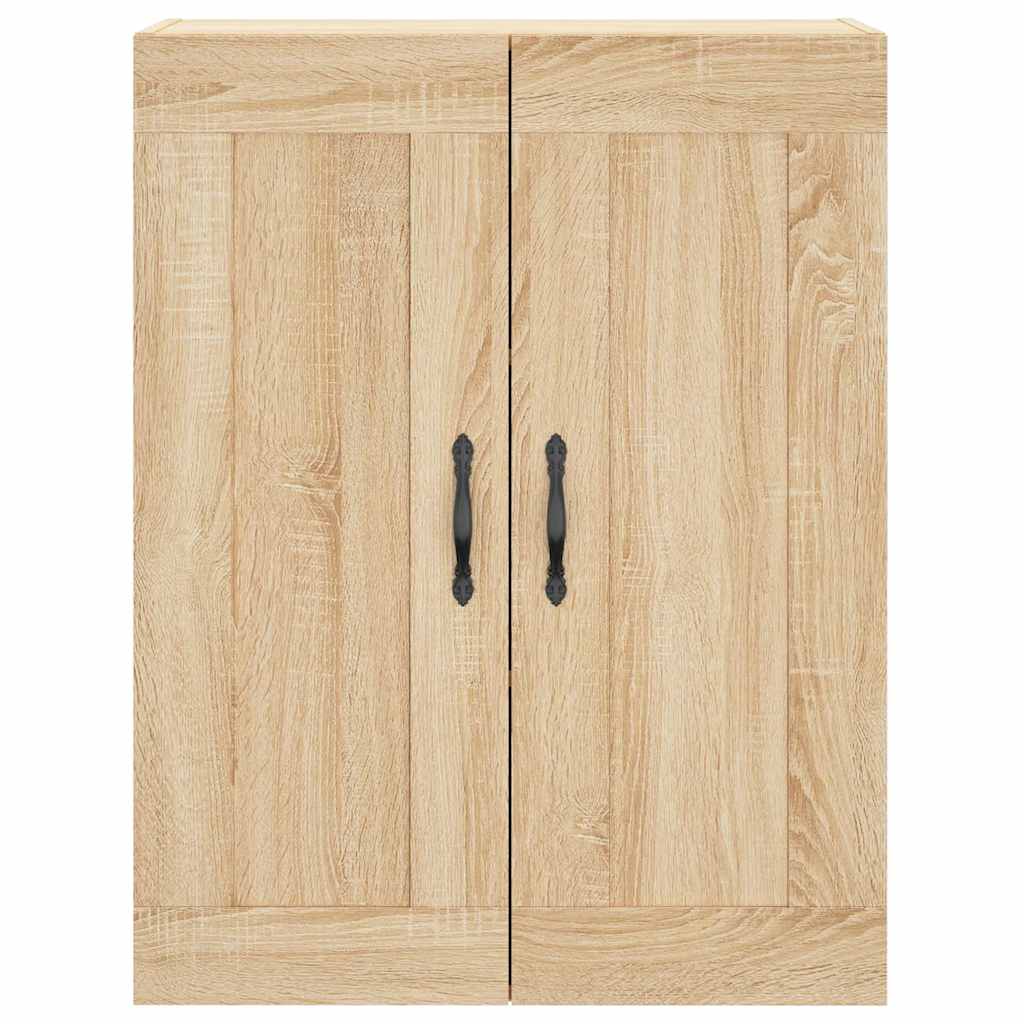 vidaXL Ντουλάπι Sonoma δρυς 69,5 x 34 x 180 εκ. από Επεξεργασμένο Ξύλο