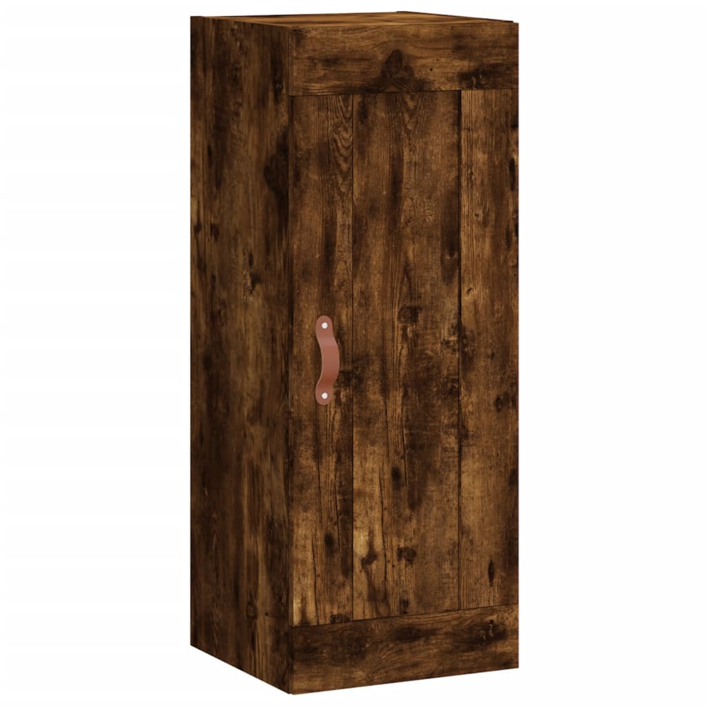 vidaXL Ντουλάπι Καπνιστή δρυς 34,5x34x180 εκ. από Επεξεργασμένο Ξύλο