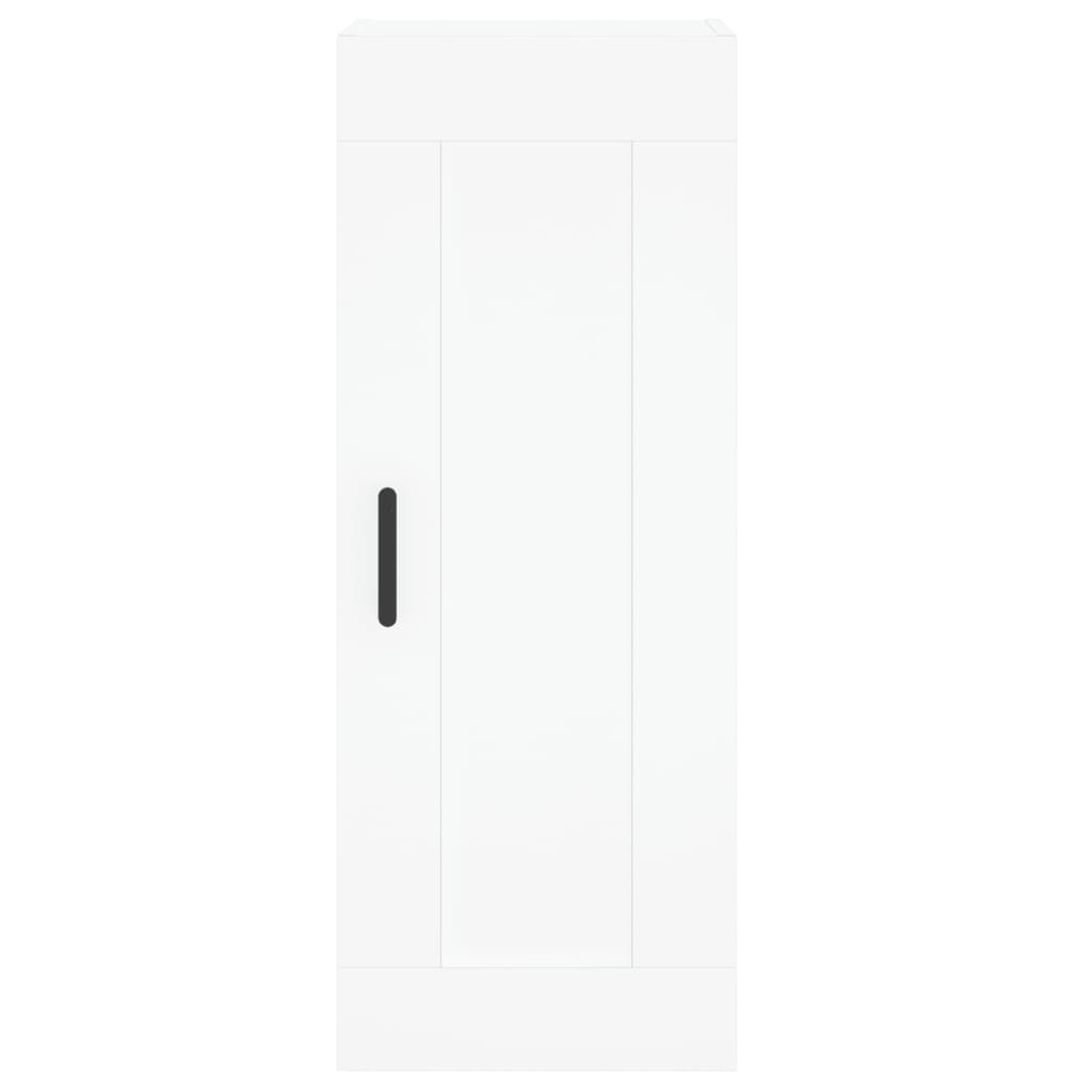 vidaXL Ντουλάπι Λευκό 34,5 x 34 x 180 εκ. από Επεξεργασμένο Ξύλο