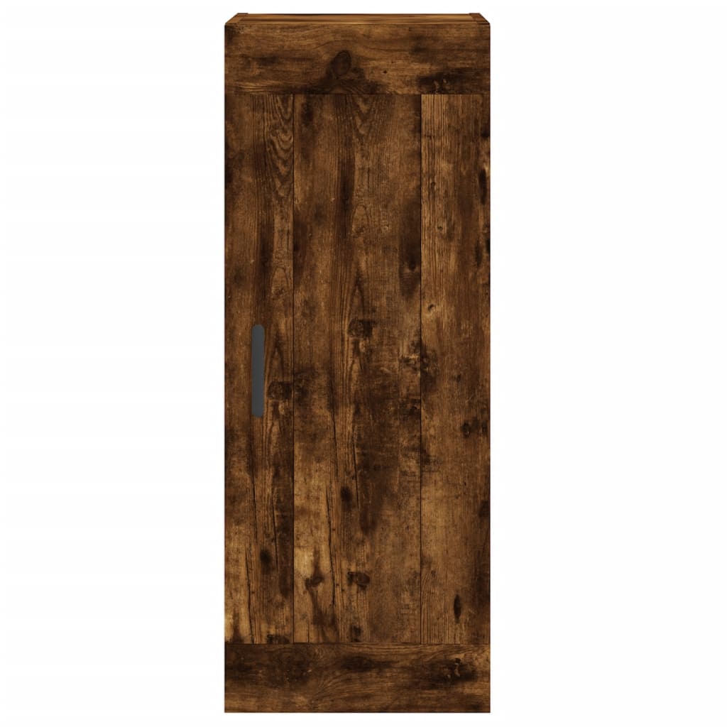 vidaXL Ντουλάπι Καπνιστή δρυς 34,5x34x180 εκ. από Επεξεργασμένο Ξύλο