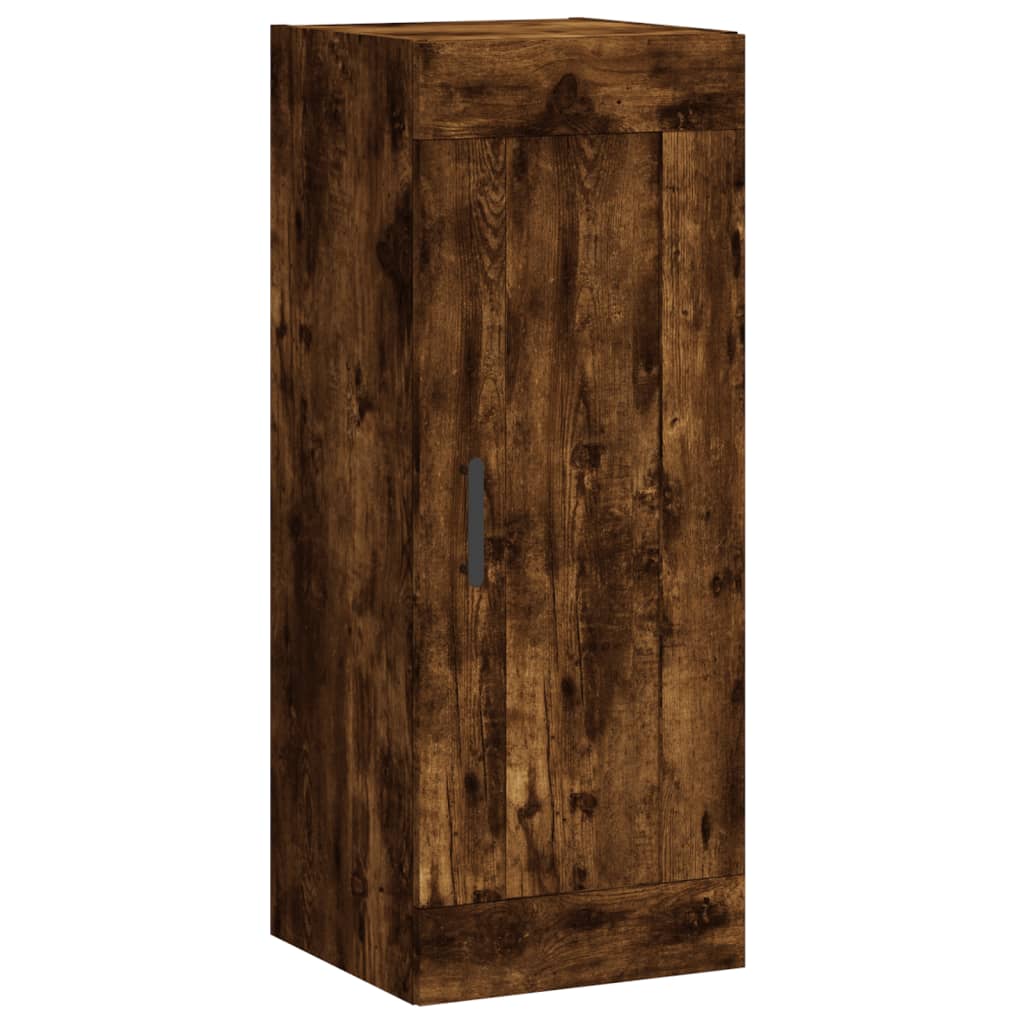 vidaXL Ντουλάπι Καπνιστή δρυς 34,5x34x180 εκ. από Επεξεργασμένο Ξύλο