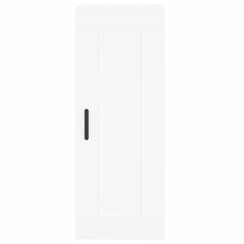 vidaXL Ντουλάπι Λευκό 34,5 x 34 x 180 εκ. από Επεξεργασμένο Ξύλο