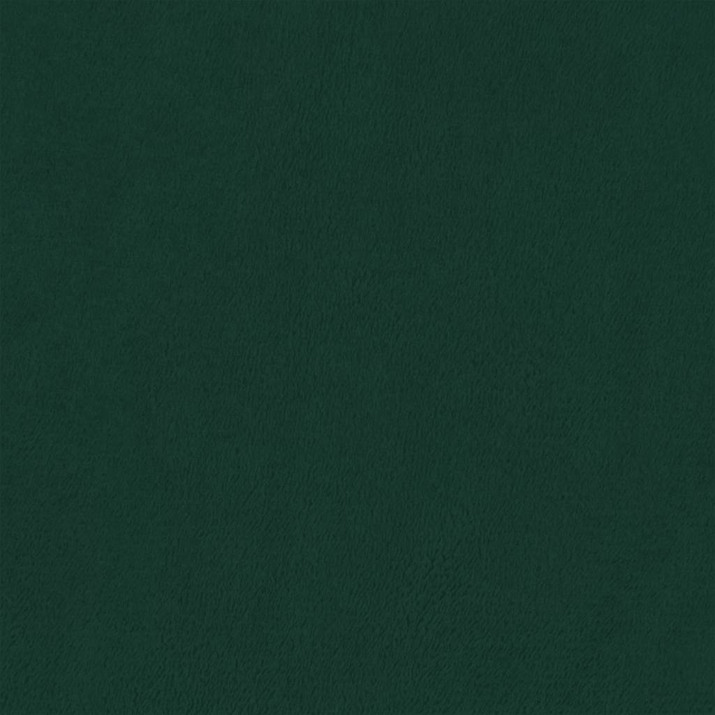 vidaXL Κρεβάτι Boxspring με Στρώμα Σκούρο Πράσινο 160x200εκ. Βελούδινο