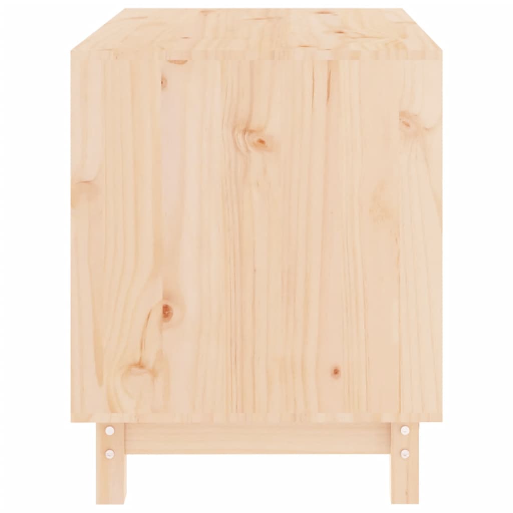 vidaXL Σπιτάκι Σκύλου 70 x 50 x 62 εκ. από Μασίφ Ξύλο Πεύκου