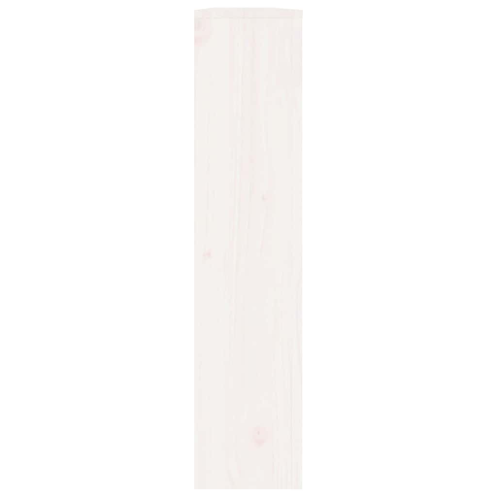 vidaXL Κάλυμμα Καλοριφέρ Λευκό 153 x19 x 84 εκ. από Μασίφ Ξύλο Πεύκου