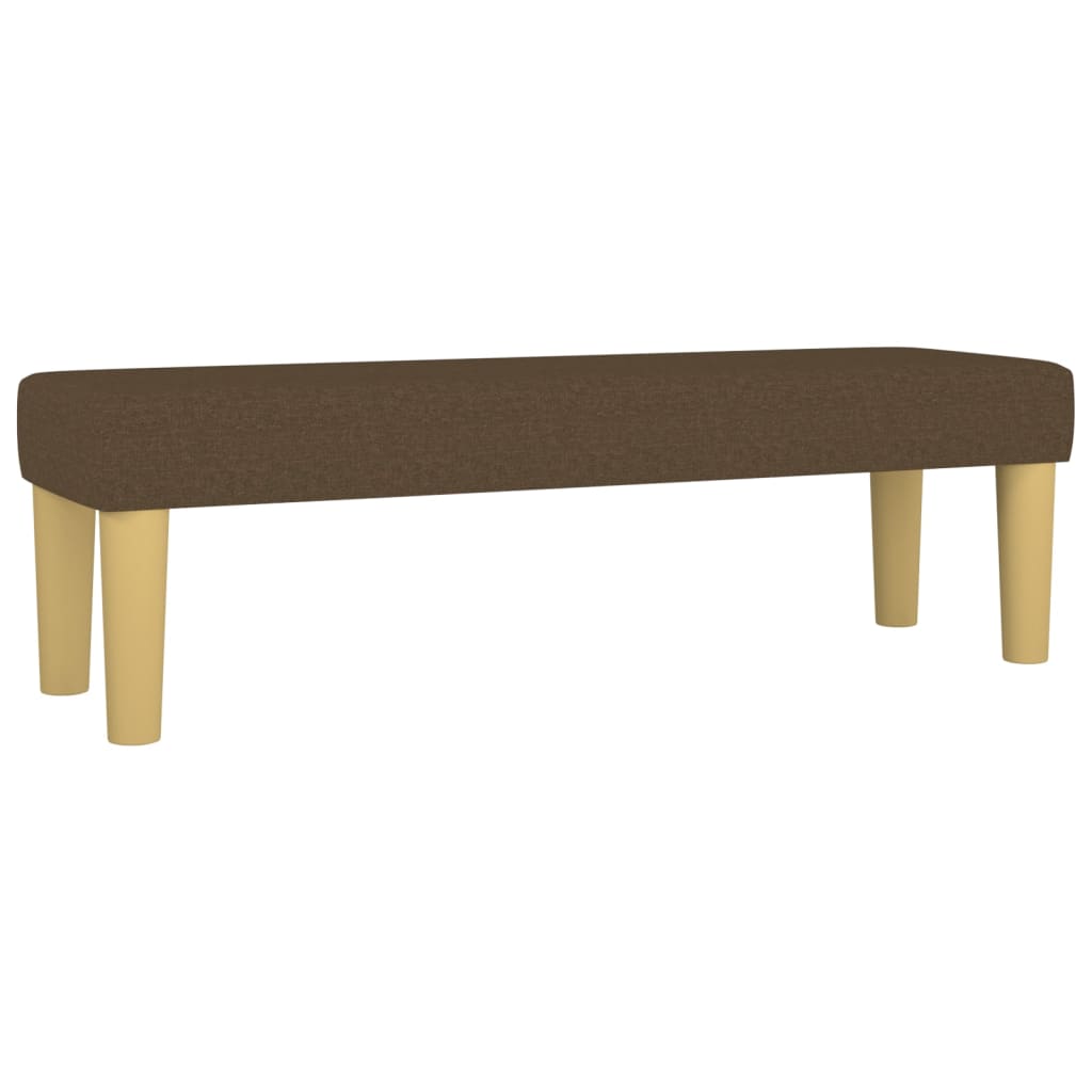 vidaXL Κρεβάτι Boxspring με Στρώμα Σκούρο Καφέ 200x200 εκ. Υφασμάτινο