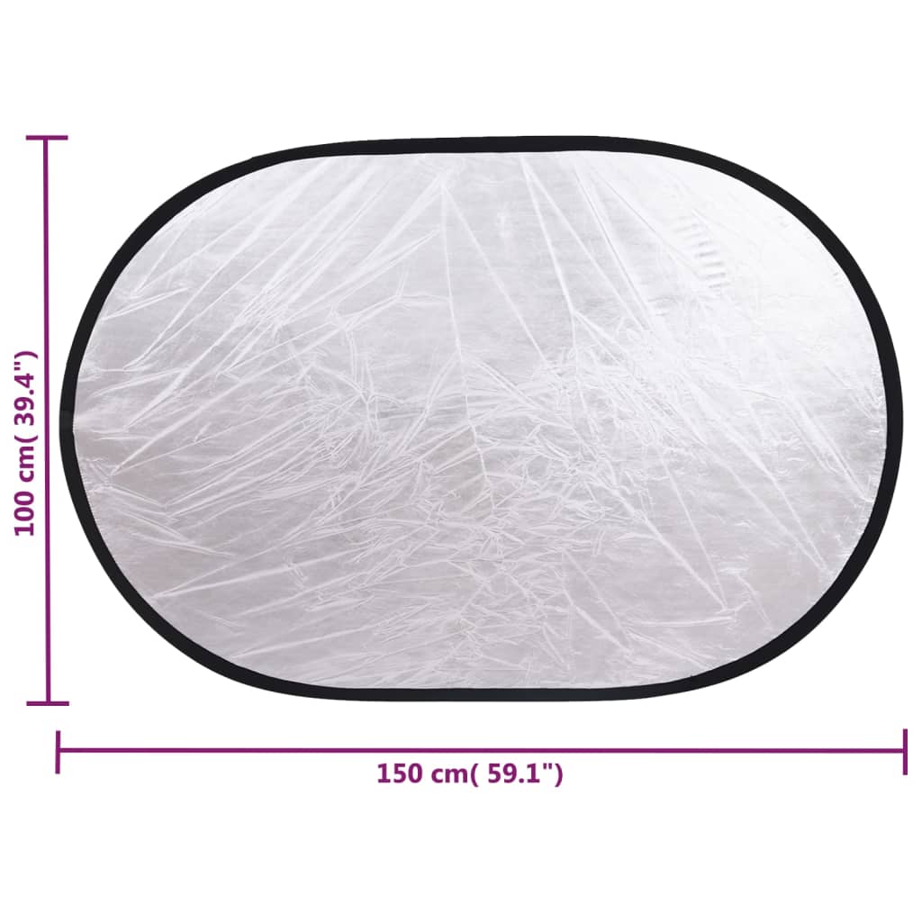 vidaXL Κιτ Φωτογραφικού Στούντιο με Σετ Φώτα, Φόντο και Ανακλαστήρα