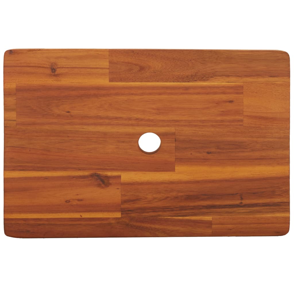 vidaXL Σκαμπό 38 x 26 x 22 εκ. από Μασίφ Ξύλο Ακακίας