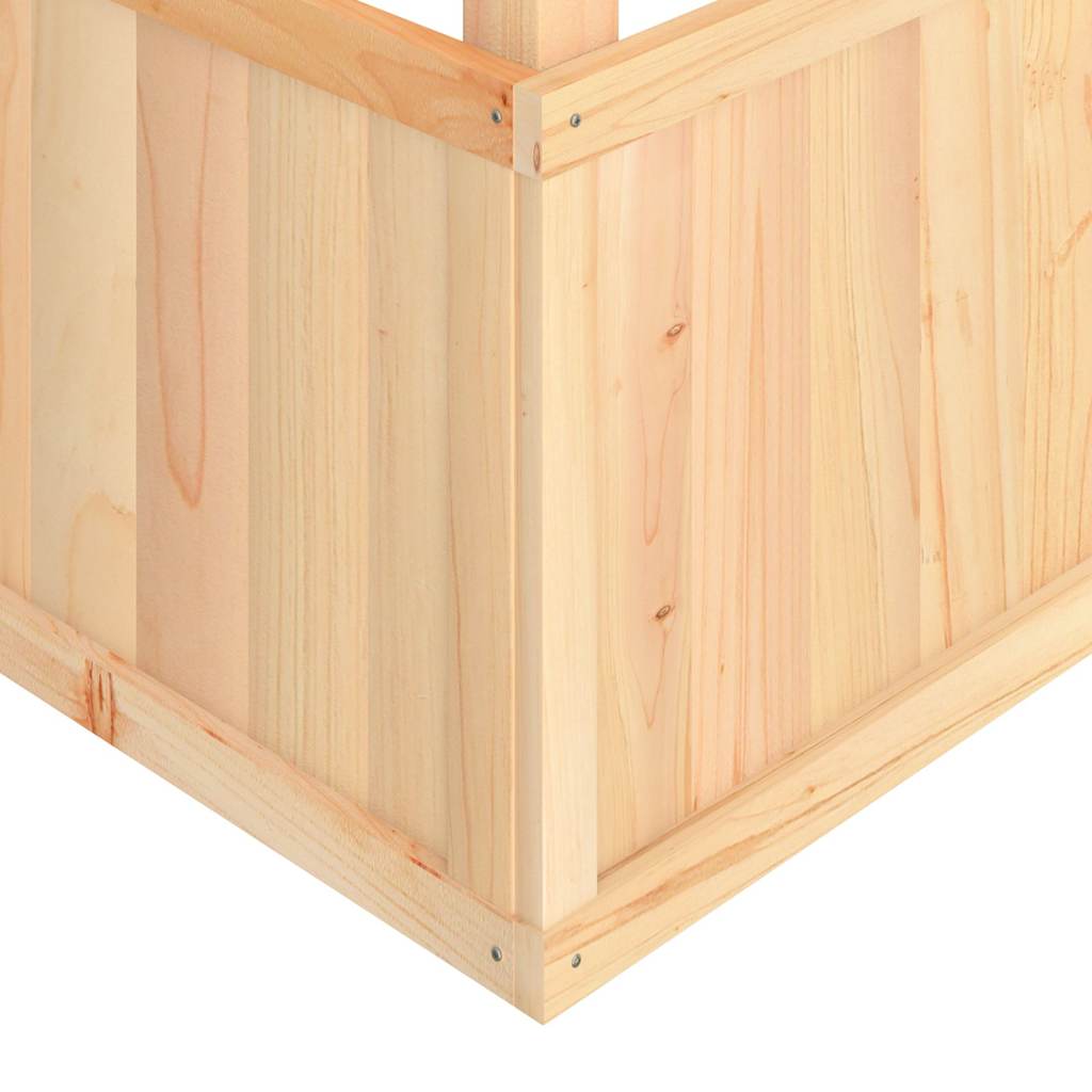 vidaXL Παιδική Χαρά Εξωτερικού Χώρου από Μασίφ Ξύλο Ελάτης