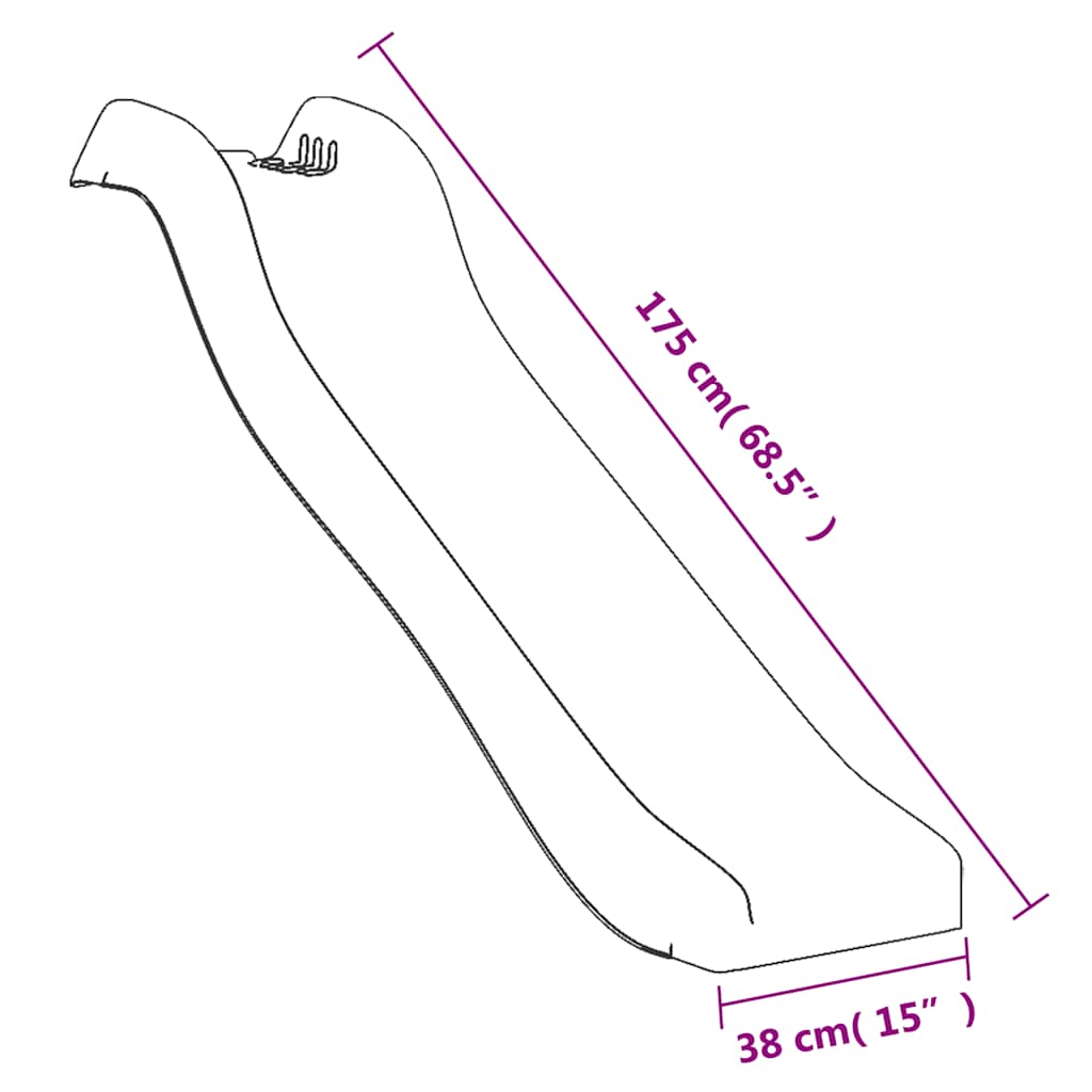 vidaXL Παιδική Χαρά Εξωτερικού Χώρου από Μασίφ Ξύλο Ελάτης