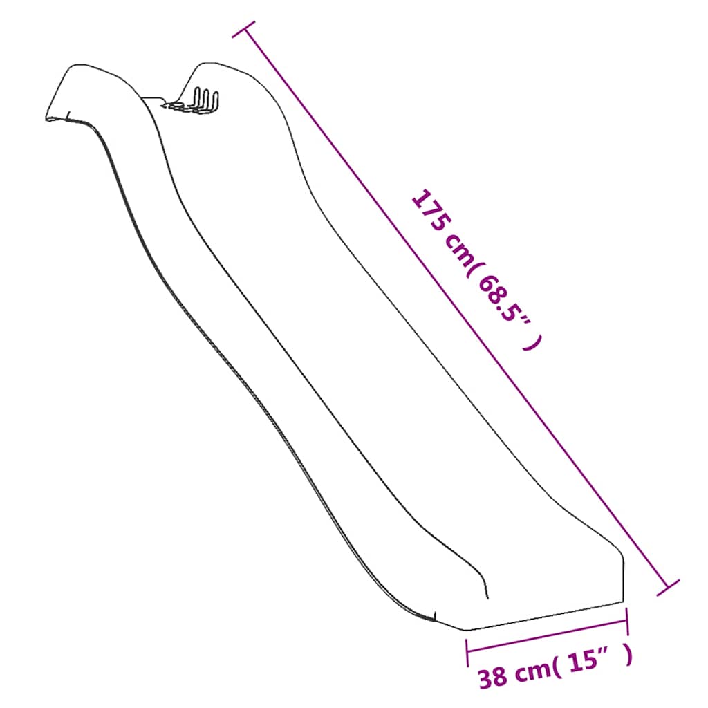 vidaXL Παιδική Χαρά Εξωτερικού Χώρου από Μασίφ Ξύλο Ελάτης