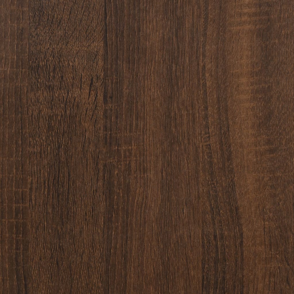 vidaXL Βοηθητικό Τραπέζι Καφέ Δρυς 55x38x45 εκ. Επεξεργασμένο Ξύλο